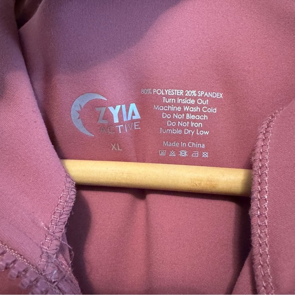 ZYIA Women's Half-Zip Sweatshirts - XL, XXL Pullover Thumb Hole Kangaroo Pocket - Picture 5 of 12